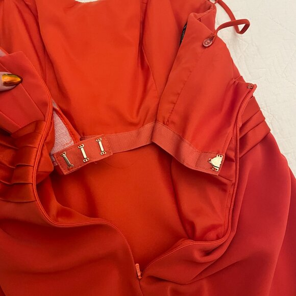 Size 12 Sorella Vita Bridesmaid Dress in Burnt Sienna - Picture 5 of 7